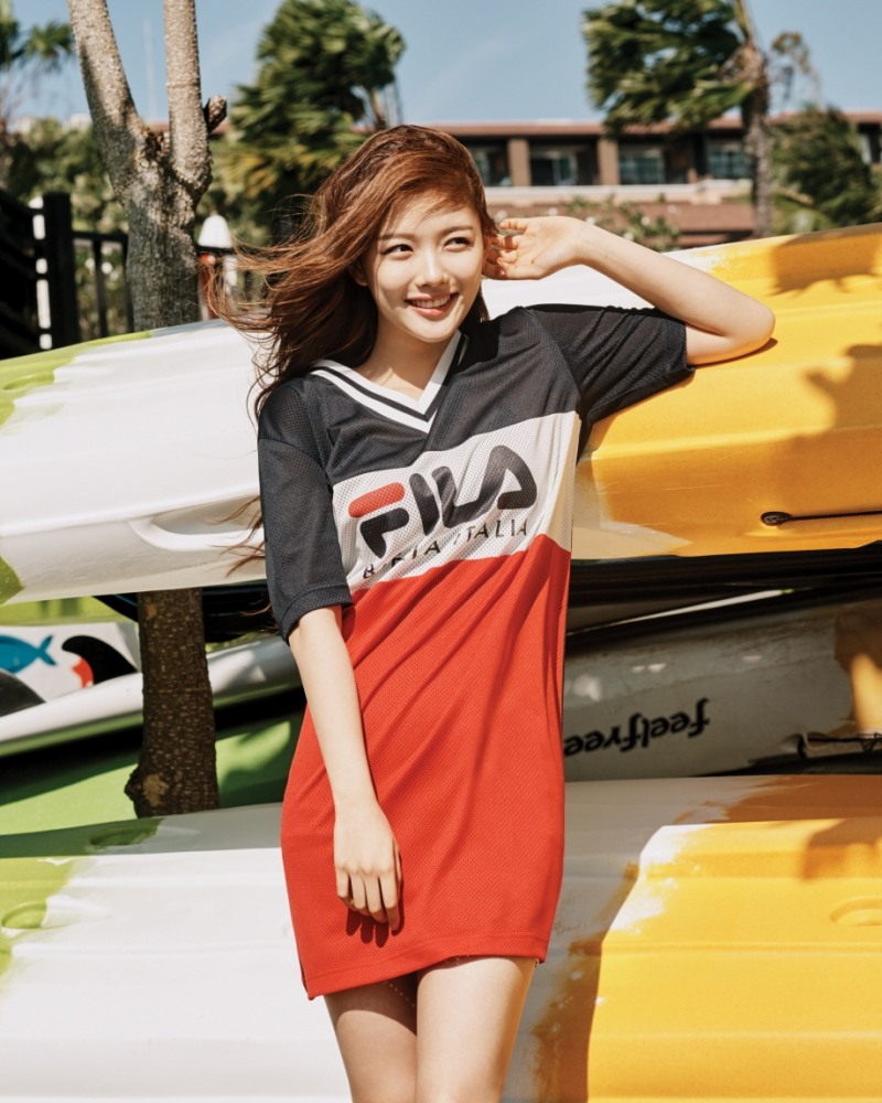 휠라(FILA), 2018 써머 시즌 김유정 화보 공개