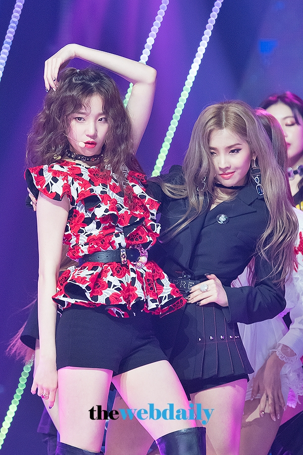 (여자)아이들 우기-소연, MBC MUSIC '쇼챔피언' 현장공개
