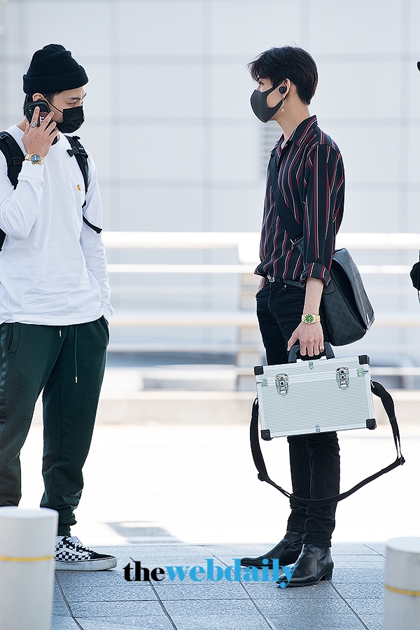갓세븐(GOT7) 뱀뱀-제이비, 김포국제공항 입국 현장