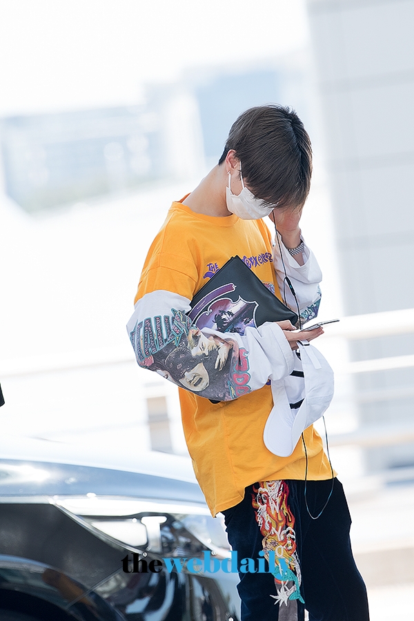 갓세븐(GOT7) 마크 김포국제공항 입국 현장