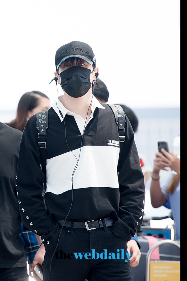 갓세븐(GOT7) 유겸, 인천국제공항 출국 현장