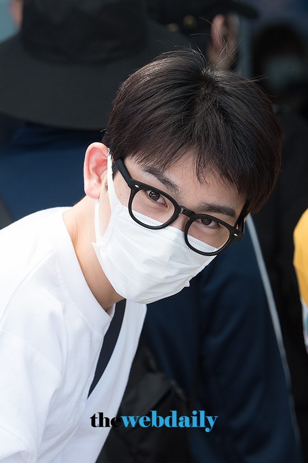 갓세븐(GOT7) 진영, 인천국제공항 출국 현장