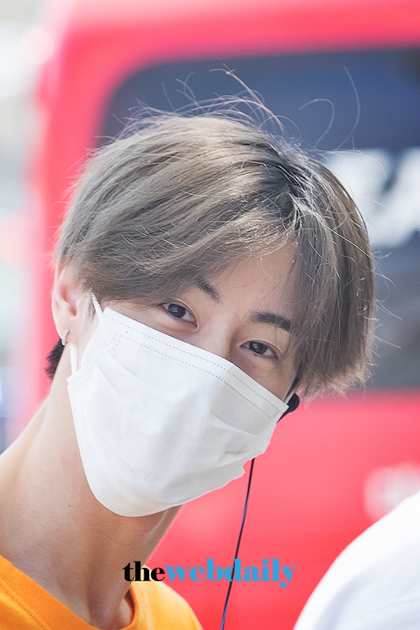갓세븐(GOT7) 마크, 인천국제공항 출국 현장