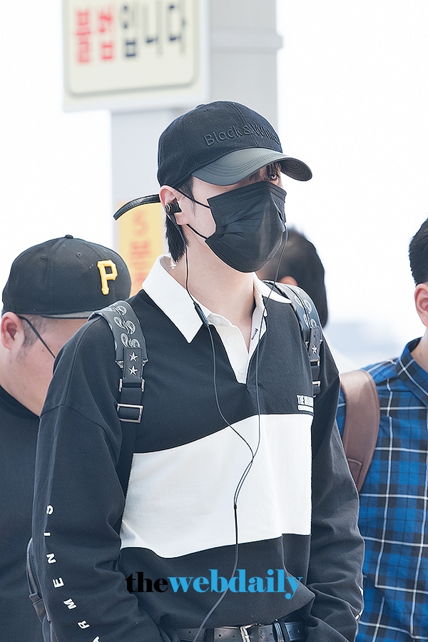 갓세븐(GOT7) 유겸, 인천국제공항 출국 현장