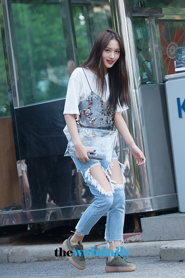 드림캐쳐(DREAMCATCHER) 시연, KBS '뮤직뱅크' 출근길