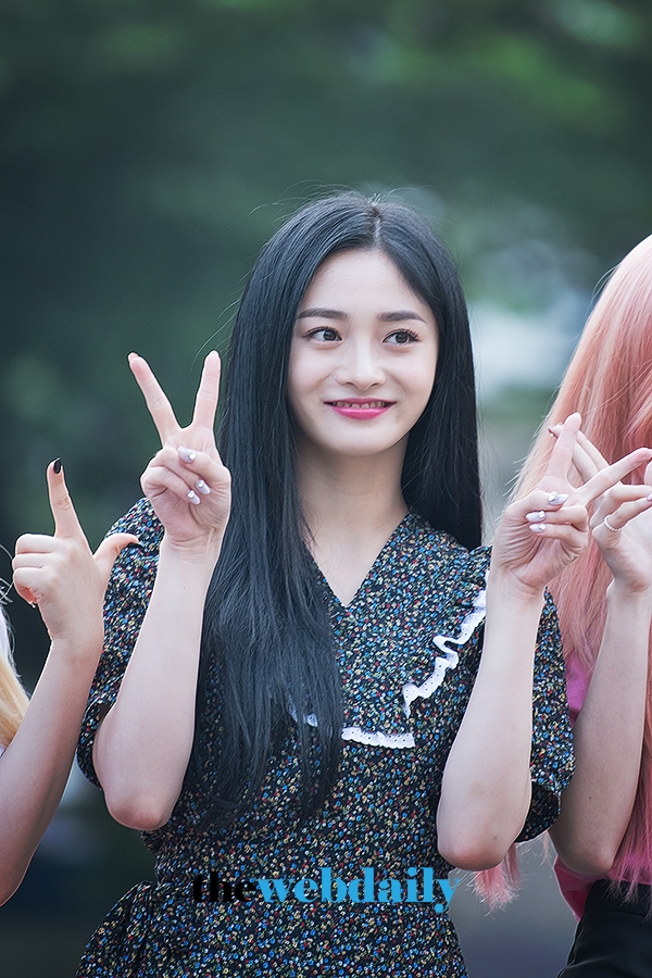프리스틴V(PRISTIN V) 주결경, KBS '뮤직뱅크' 출근길