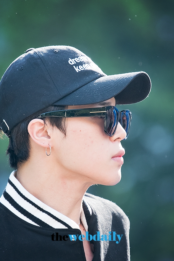 BTS(방탄소년단) 지민, KBS '뮤직뱅크' 출근길