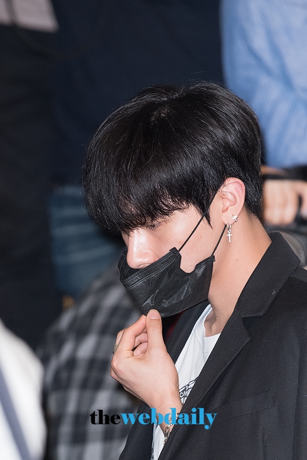 몬스타엑스(MONSTA X) 아이엠, 김포국제공항 출국 현장