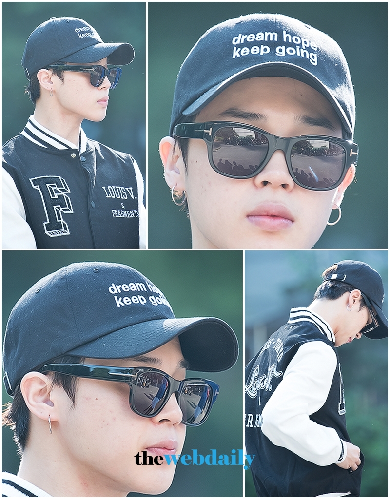 BTS(방탄소년단) 지민, KBS '뮤직뱅크' 출근길