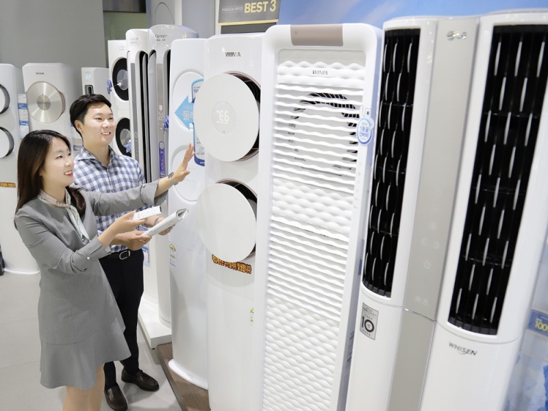 롯데하이마트 "에어컨 매출, 전주보다 70% 급증"