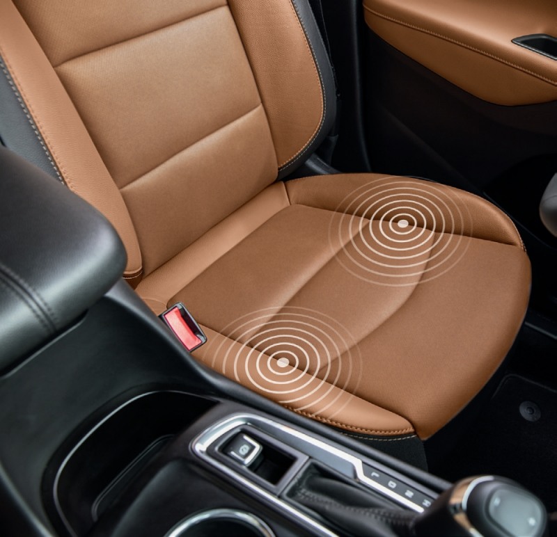 이쿼녹스에 기본 적용되는 햅틱 시트.(사진=쉐보레)