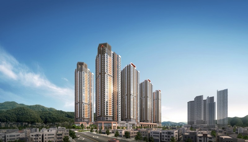 동래 3차 SK VIEW 투시도.(사진=SK건설)