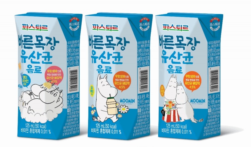 파스퇴르 바른목장 유산균 음료 제품 (사진=롯데푸드)