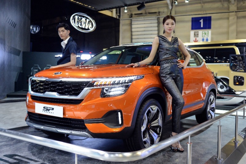 글로벌 소형 SUV 콘셉트카 ‘SP’.(사진=기아자동차)