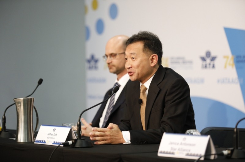 스타얼라이언스 IATA 총회 제프리 고 대표이사 (사진=아시아나항공)