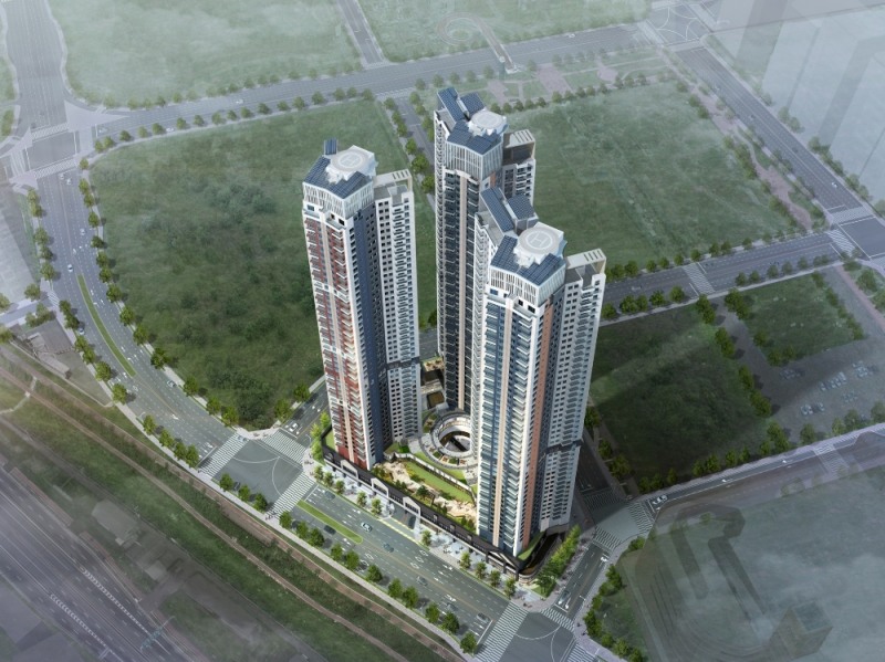 힐스테이트 별내 스테이원 조감도.(사진=현대건설)