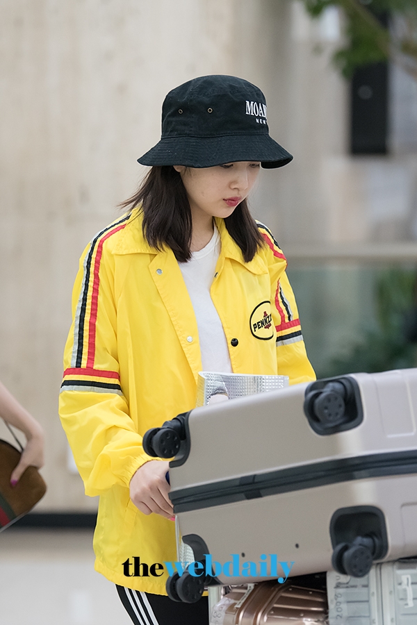 레드벨벳(RedVelvet) 조이, 김포국제공항 입국 현장