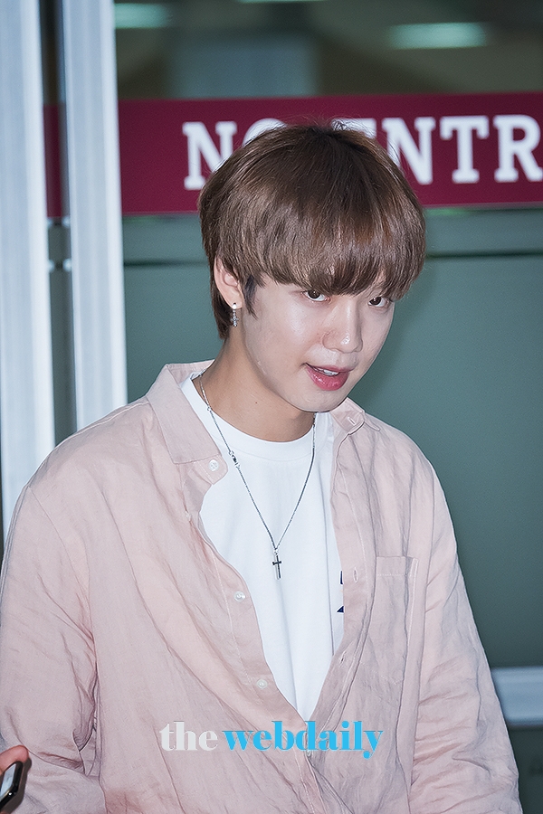 MXM 임영민, 김포국제공항 입국 현장