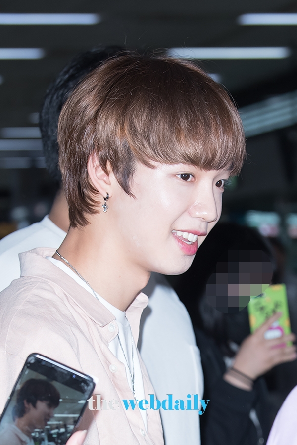 MXM 임영민, 김포국제공항 입국 현장