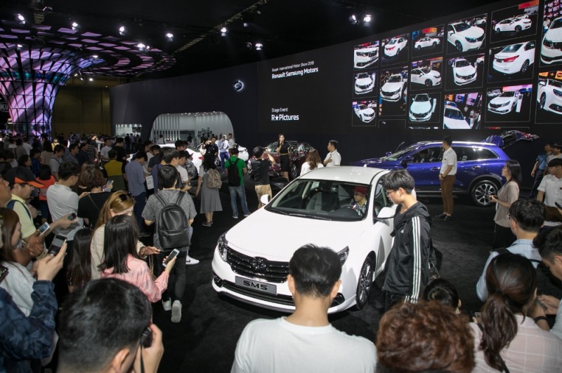 르노삼성 R스타픽처스 이벤트 현장.(사진=르노삼성자동차)