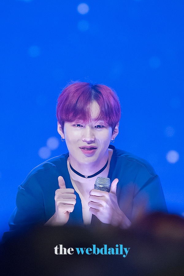 워너원(WannaOne) 하성운, MBC MUSIC '쇼챔피언' 생방송 현장