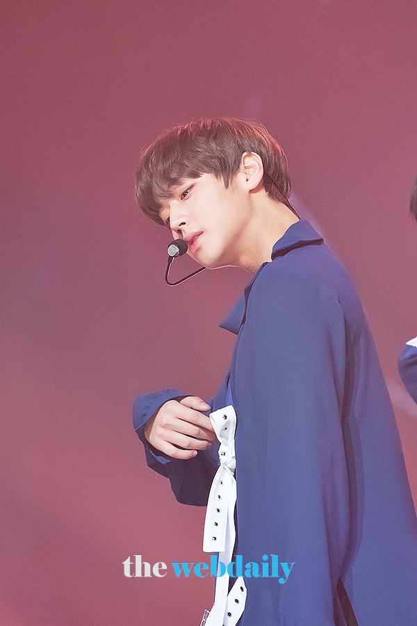 워너원(WannaOne) 박지훈, MBC MUSIC '쇼챔피언' 생방송 현장