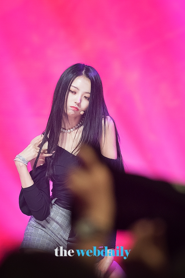 프리스틴V 임나영, MBC MUSIC '쇼챔피언' 생방송 현장