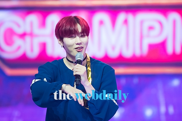 워너원(WannaOne) 하성운, MBC MUSIC '쇼챔피언' 생방송 현장