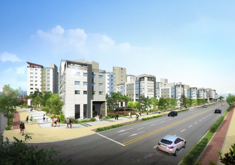 김포한강 롯데캐슬 투시도.(사진=리얼투데이)