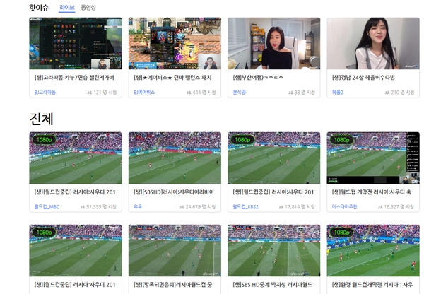 아프리카TV, 월드컵 중계 특수 톡톡히 누릴까?...벌써부터 몰리는 트래픽