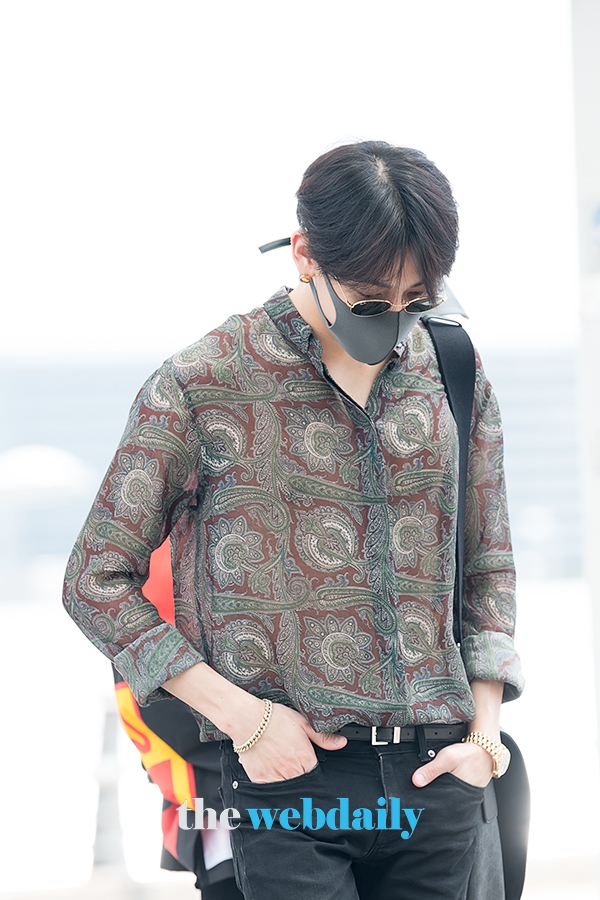 갓세븐(GOT7) 뱀뱀, 인천국제공항 출국 현장