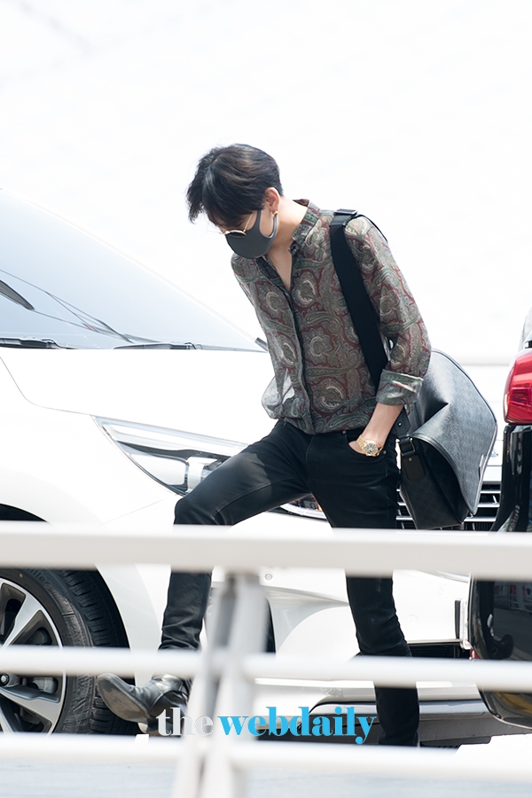 갓세븐(GOT7) 뱀뱀, 인천국제공항 출국 현장