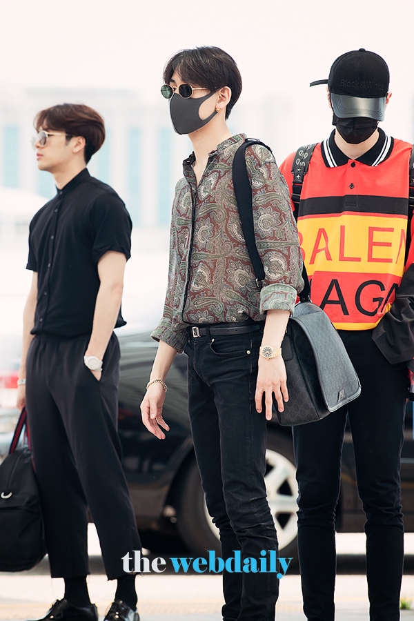 갓세븐(GOT7) 잭슨-뱀뱀-유겸, 인천국제공항 출국 현장