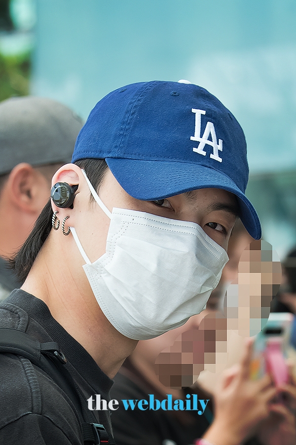 갓세븐(GOT7) 제이비, 인천국제공항 출국 현장
