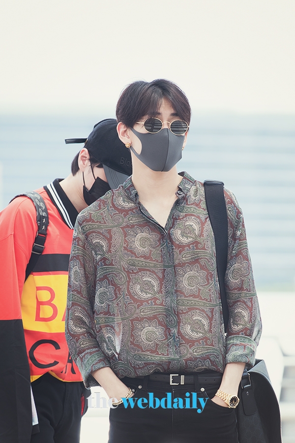 갓세븐(GOT7) 뱀뱀-유겸, 인천국제공항 출국 현장