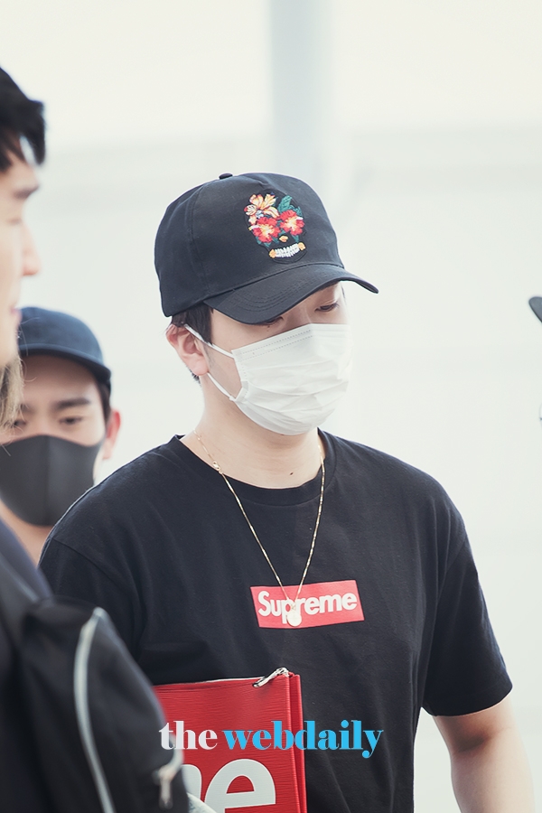 갓세븐(GOT7) 영재, 인천국제공항 출국 현장