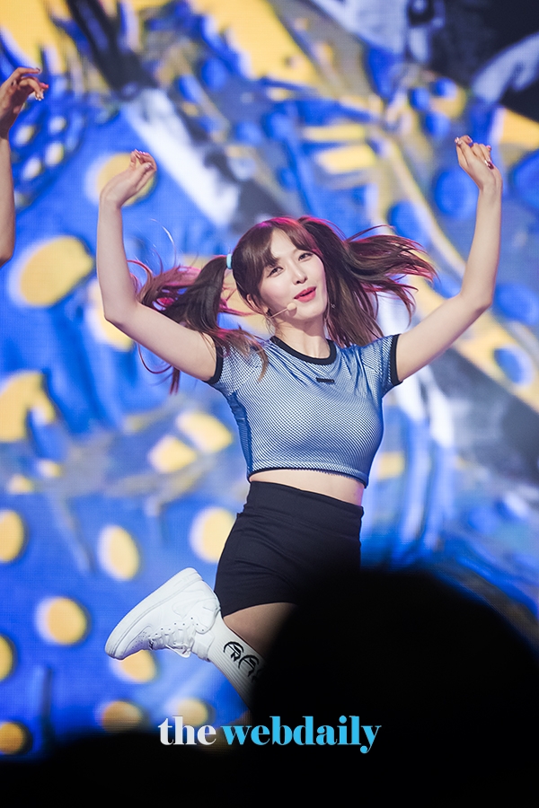 AOA(에이오에이) 찬미, MBC MUSIC '쇼챔피언' 생방송 현장