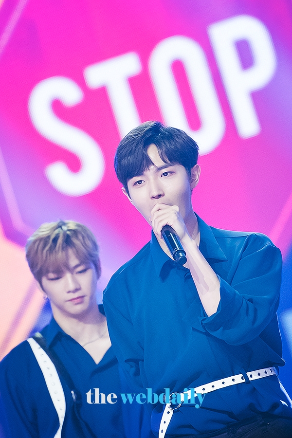 워너원(WannaOne) 김재환, MBC MUSIC '쇼챔피언' 생방송 현장