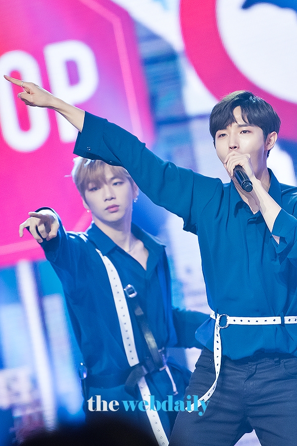 워너원(WannaOne) 김재환, MBC MUSIC '쇼챔피언' 생방송 현장