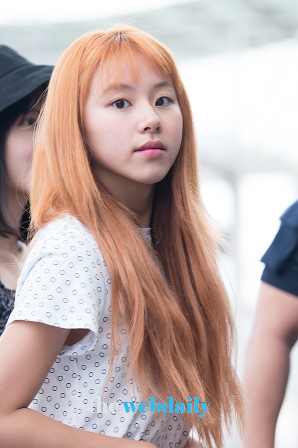 트와이스(TWICE) 채영, 인천국제공항 출국 현장