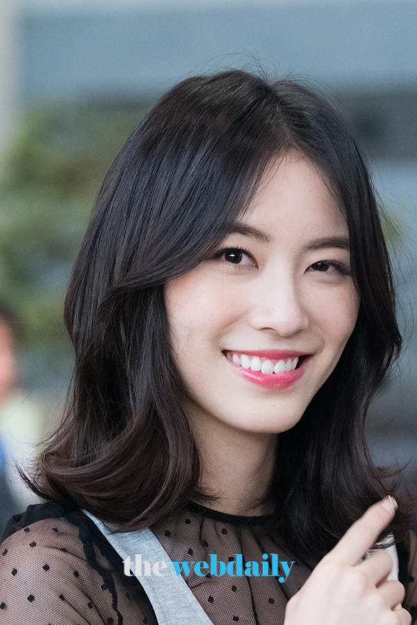 마츠이쥬리나(松井珠理奈), 김포국제공항 출국 현장