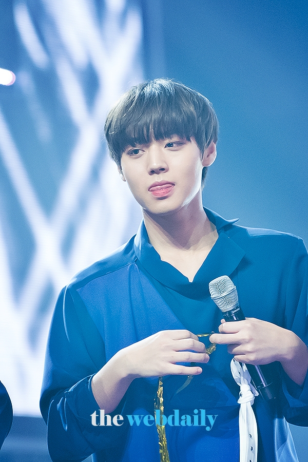 워너원(WannaOne) 박지훈, MBC MUSIC '쇼챔피언' 생방송 현장