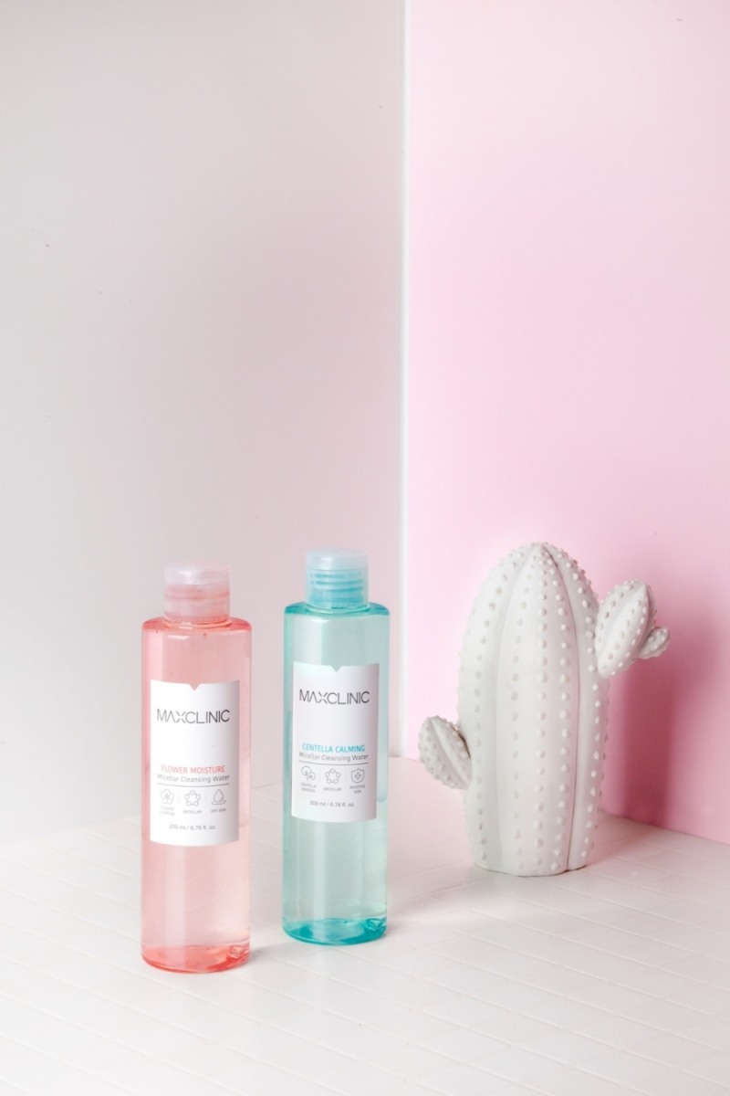 맥스클리닉 ‘미셀라 클렌징 워터 2종’ 출시