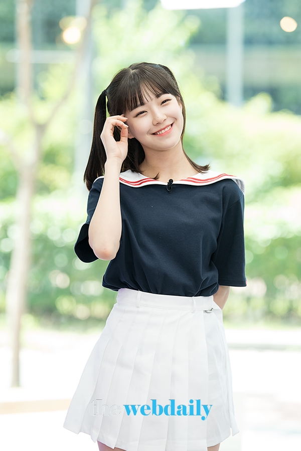 프로미스나인(fromis_9) 백지헌, 팩트인스타(Fact in Star) 스타 인터뷰 녹화 현장공개