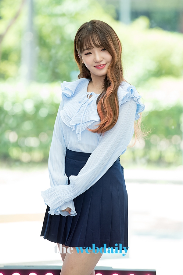 프로미스나인(fromis_9) 노지선, 팩트인스타(Fact in Star) 스타 인터뷰 녹화 현장공개