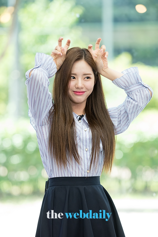 프로미스나인(fromis_9) 박지원, 팩트인스타(Fact in Star) 스타 인터뷰 녹화 현장공개