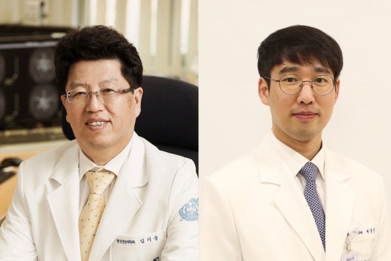(사진=좌측부터, 분당서울대병원 정신건강의학과 김기웅 교수, 배종빈 임상강사)