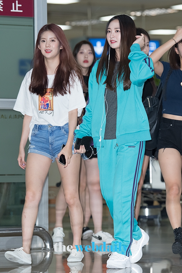 모모랜드(MOMOLAND) 데이지-태하, 김포국제공항 입국 현장