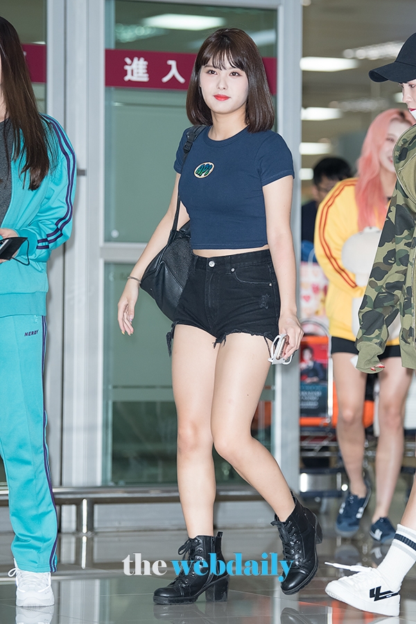 모모랜드(MOMOLAND) 아인, 김포국제공항 입국 현장