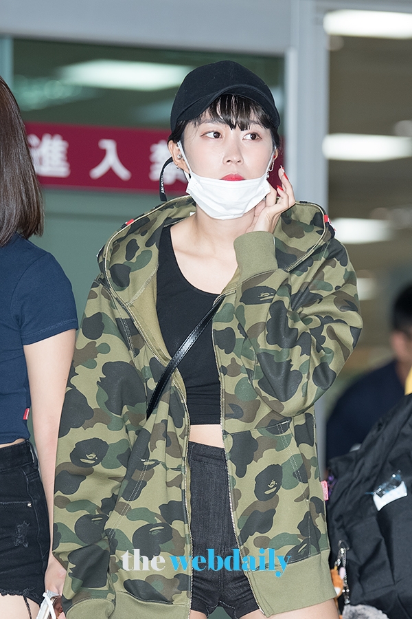 모모랜드(MOMOLAND) 혜빈, 김포국제공항 입국 현장